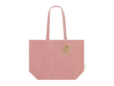 Bolsa de algodón reciclado Arpel 220 g fuelle asas 70 cm personalizable