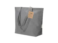 Bolsa de algodón reciclado Arpel 220 g fuelle asas 70 cm de algodón reciclado 220 g/ m2, detalle 2