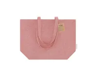 Bolsa de algodón reciclado Arpel 220 g fuelle asas 70 cm de algodón reciclado 220 g/ m2, detalle 7