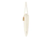 Bolsa de algodón reciclado Flerix 260 g con cordones de algodón reciclado 260 g/ m2, detalle 4