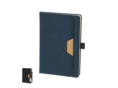 Bloc de RPET Zarek 600D con bolsillo exterior personalizable