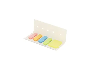 Portanotas de cartón Kalinex de leche con regla de 12 cm personalizable