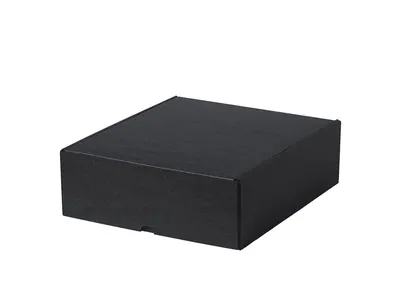 Caja cartón negra tamaño XL personalizable