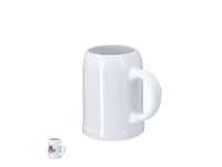 Jarra de cerámica Reggio 500 ml para sublimación de cerámica, vista frontal