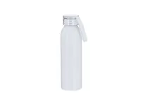 Bidón de aluminio Alorin 650 ml para sublimación de aluminio, vista lateral