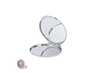 Espejo plegable metálico Ariela para sublimación 1x y 2x de metal, vista frontal