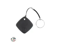 Localizador inteligente Zambal con app y disparador, vista frontal