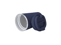 Vaso térmico reciclado Thira 350 ml interior cerámico de acero inox reciclado/ interior cerámico, vista lateral