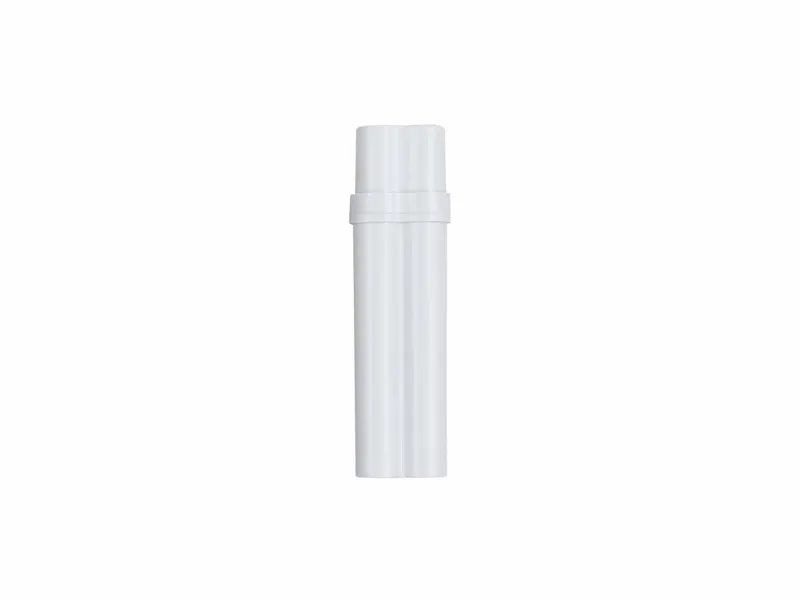 Estuche de tabaco largo Boromir para dos cigarros en blanco, vista frontal