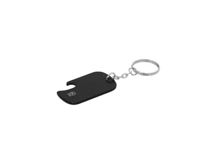 Llavero abridor de aluminio reciclado personalizable