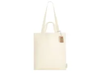 Bolsa de algodón reciclado Kamuy 140 g con doble asa de algodón reciclado 140 g/ m2, detalle 4