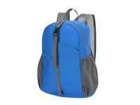 Mochila plegable ripstop de RPET Chermel 210D doble tirador de ripstop RPET, vista lateral