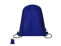 Mochila nevera de cuerdas RPET Karzux 210D 4 l de poliéster 210D RPET/ aluminio, vista frontal