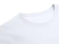 Camiseta de algodón Stiles 170 g en blanco de 100% algodón ring spun, single jersey 170 g/, detalle 2