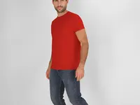 Camiseta de algodón Perkins 190 g tubular en colores de 100% algodón ring spun, single jersey 190 g/, detalle 5