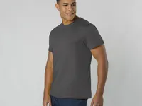 Camiseta de algodón Perkins 190 g tubular en colores de 100% algodón ring spun, single jersey 190 g/, vista frontal