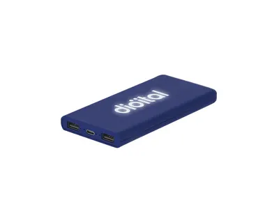 Batería externa Caplan 5.000 mAh logo luminoso con sensor personalizable