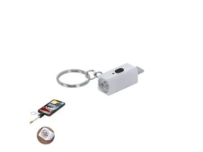 Encendedor eléctrico USB-C con llavero personalizable