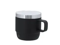 Taza de acero reciclado Milayka 180 ml interior cerámico de acero inox reciclado/ interior cerámico, vista lateral