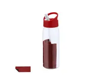 Set bidón de RPET Garyl 800 ml y toalla de RPET, vista frontal