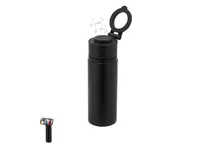 Bidón térmico altavoz Bluetooth soporte MagSafe Bundy de acero inox, vista frontal