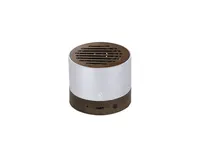 Altavoz Bluetooth de aluminio reciclado y madera Kolin de aluminio reciclado/ madera, vista frontal