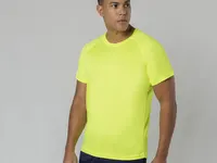 Camiseta técnica waffle Cocker 135 g de 100% poliéster waffle interlock 135 g/ m2, vista frontal