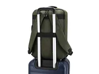 Mochila portadocumentos de RPET Ghibli 300D 3 usos de poliéster 300D RPET, detalle 4