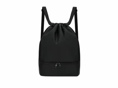 Mochila de PU Handryx cierre de cuerdas bolsillo zapatos personalizable