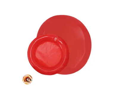 Almohadilla frisbee hinchable de PVC personalizable