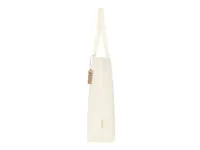 Bolsa de algodón reciclado Todar 220 g fuelle asas 60 cm de algodón reciclado 220 g/ m2, detalle 2