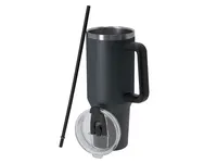 Jarra térmica reciclada Liena 1,2 l doble bebida de acero inox reciclado, vista lateral