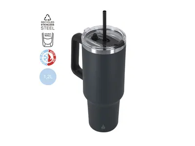 Jarra térmica reciclada 1,2 l doble bebida personalizable