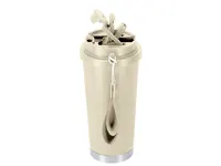 Vaso térmico de acero reciclado Kazont 500 ml con pajita de acero inox reciclado, detalle 6