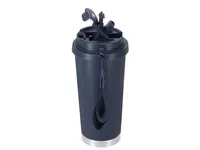 Vaso térmico de acero reciclado Kazont 500 ml con pajita de acero inox reciclado, detalle 7