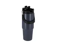 Vaso térmico de acero reciclado Chalmer 900 ml con asa de acero inox reciclado, detalle 1