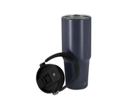 Vaso térmico de acero reciclado Chalmer 900 ml con asa de acero inox reciclado, detalle 2