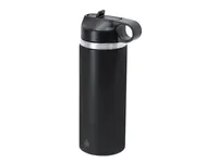 Botella térmica reciclada Gomery 500 ml con pajita de acero inox reciclado, detalle 3