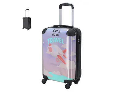 Trolley con frontal transparente personalizable personalizable