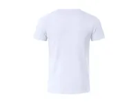 Camiseta de algodón Epika 150 g niño en blanco de 100% algodón ring spun, single jersey 150 g/, vista lateral