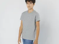 Camiseta de algodón Epika 150 g niño en colores de 100% algodón ring spun, single jersey 150 g/, vista frontal