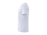 Camiseta de algodón Epika 150 g en blanco de 100% algodón ring spun, single jersey 150 g/, vista lateral