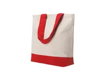 Bolsa de canvas Heleta 280 g con bolsillo interior de canvas 280 g/ m2, vista frontal