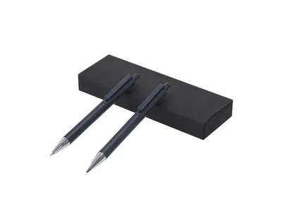 Set bolígrafo y lápiz eterno aluminio reciclado Foract personalizable