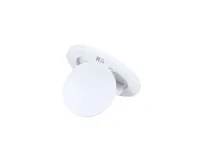 Soporte magnético plegable de ABS reciclado Alecop de ABS reciclado, vista lateral