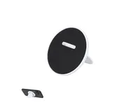Soporte magnético plegable de ABS reciclado Alecop de ABS reciclado, vista frontal