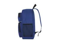 Mochila de RPET Lanwich 600D dos bolsillos frontales malla de poliéster 600D RPET, vista lateral