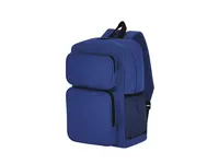 Mochila de RPET Lanwich 600D dos bolsillos frontales malla de poliéster 600D RPET, vista frontal