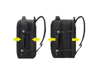 Mochila expandible de viaje PU Forin 17 pulgadas USB de PU, detalle 7