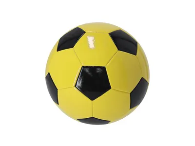 Balón de fútbol bicolor polipiel tamaño 5 personalizable